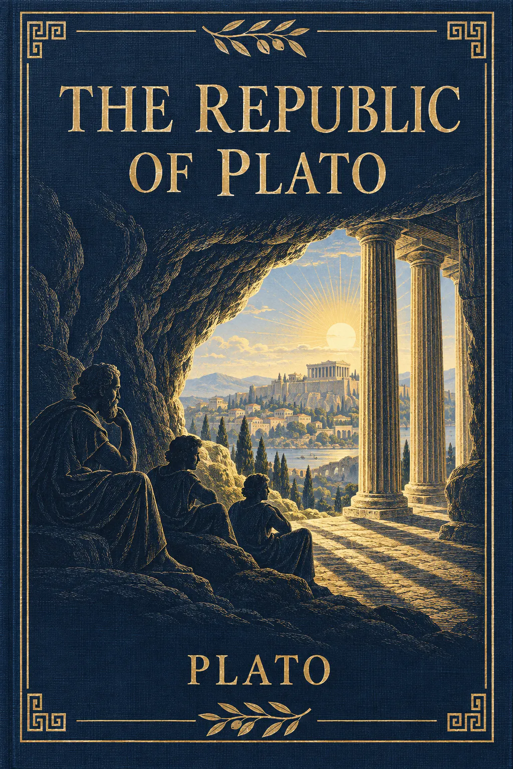 Cover of The Republic of Plato