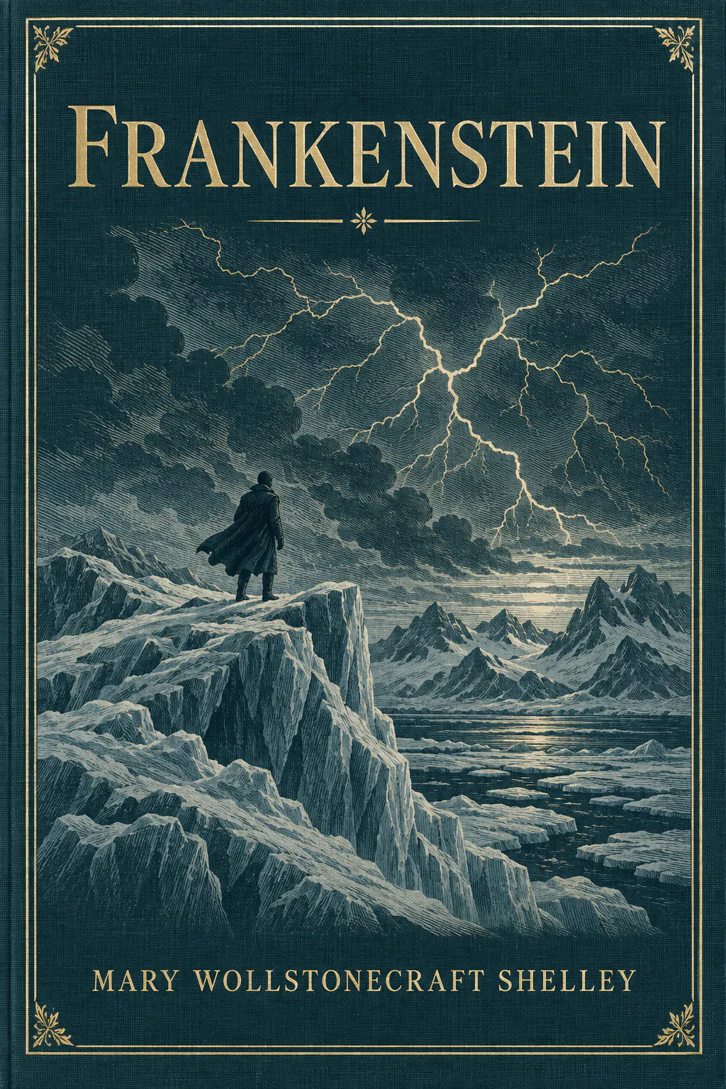 Cover of Frankenstein; or, the modern prometheus