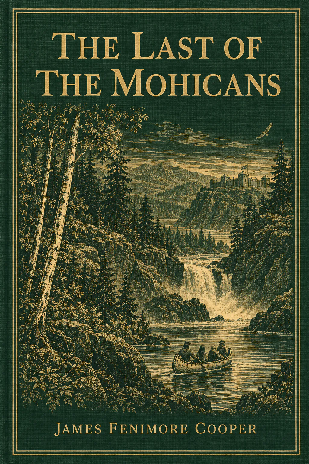 Cover of The Last of the Mohicans; A narrative of 1757