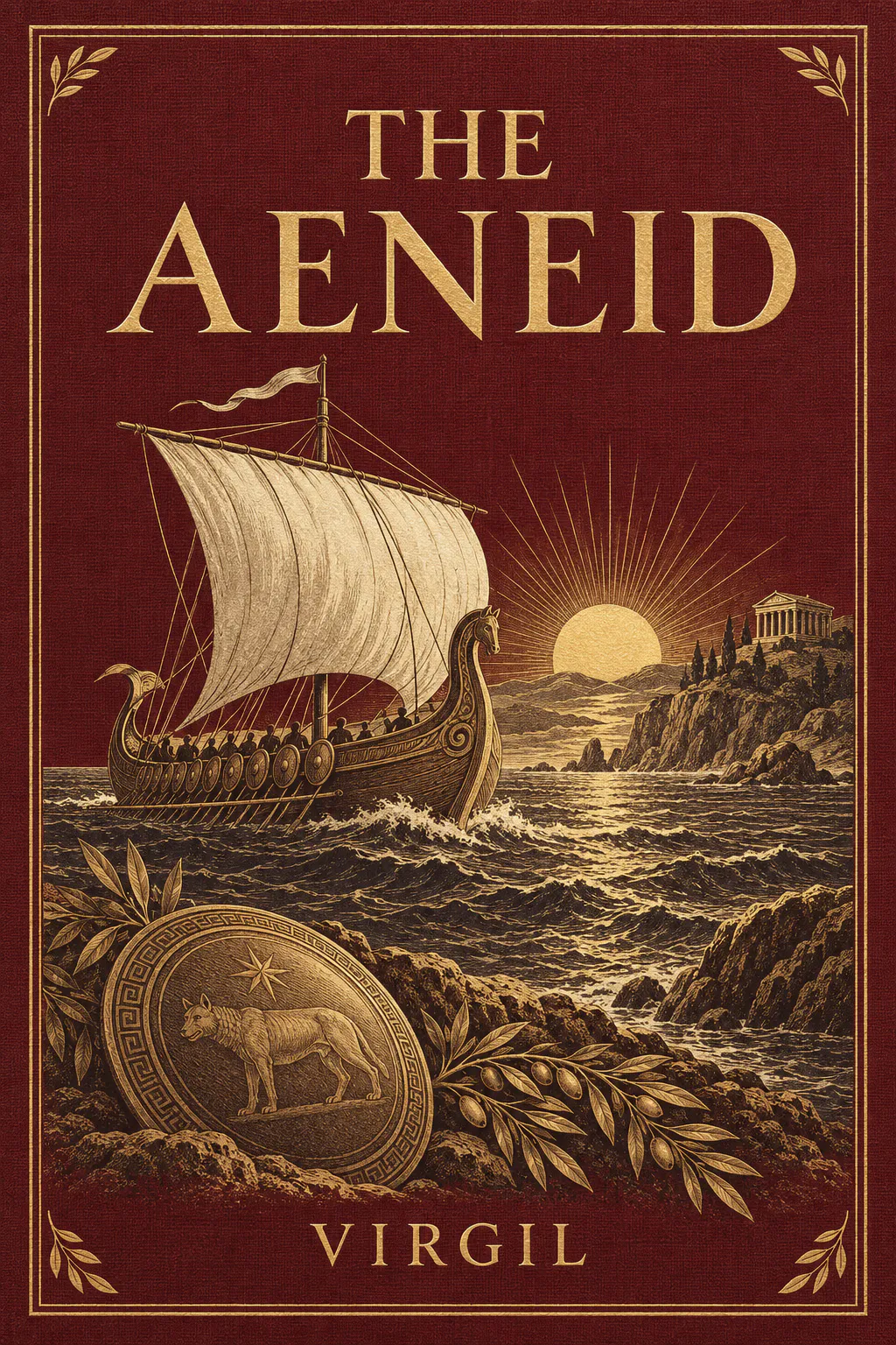 Cover of The Aeneid