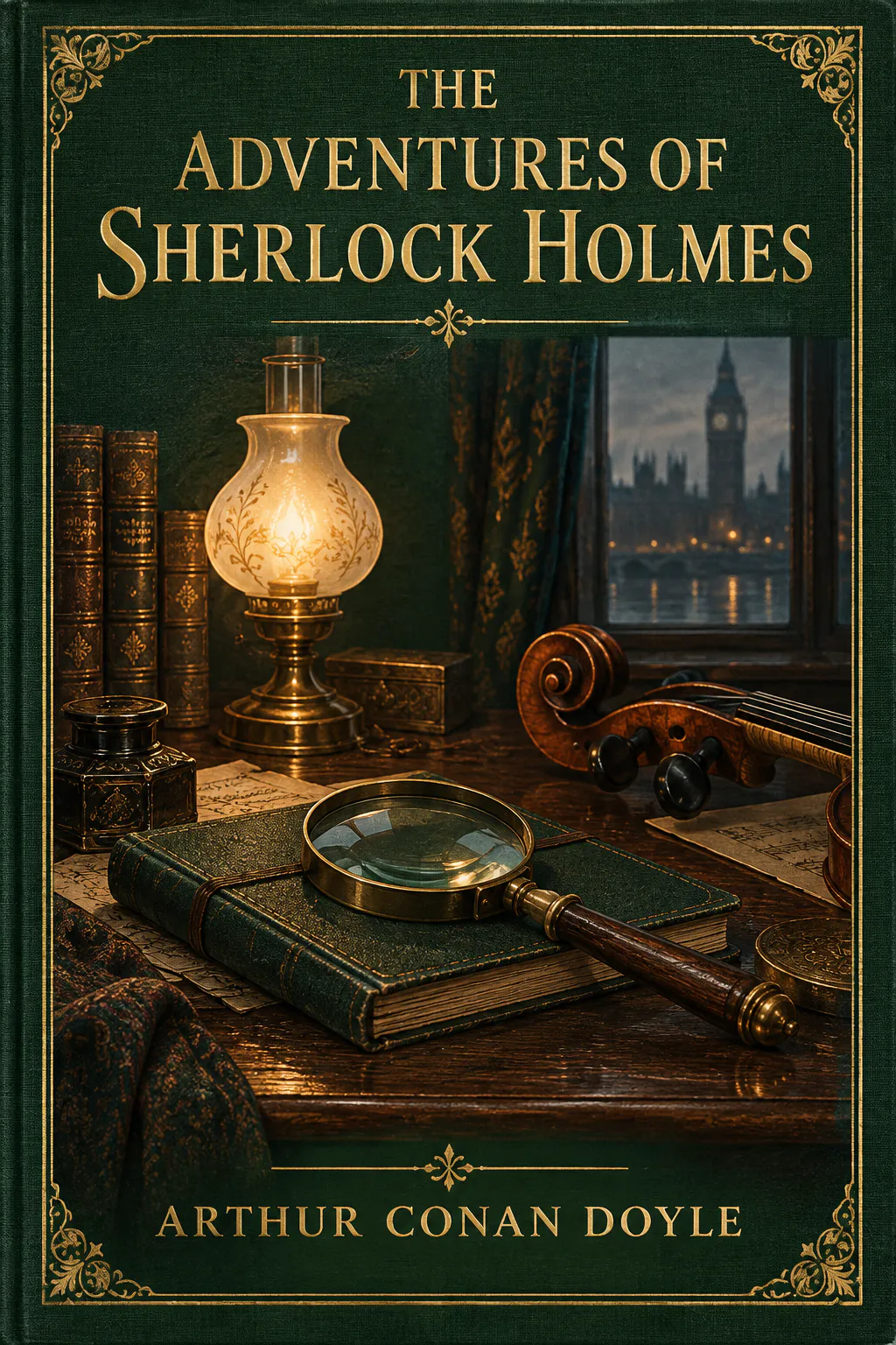 Cover of The Adventures of Sherlock Holmes