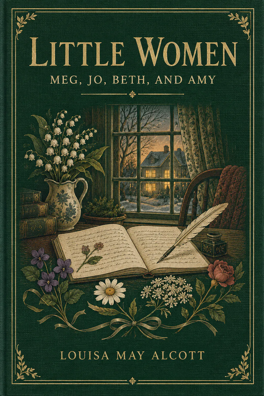 Cover of Little Women; Or, Meg, Jo, Beth, and Amy