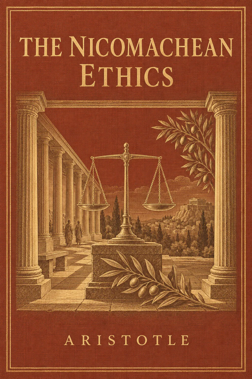 Cover of The Nicomachean ethics of Aristotle