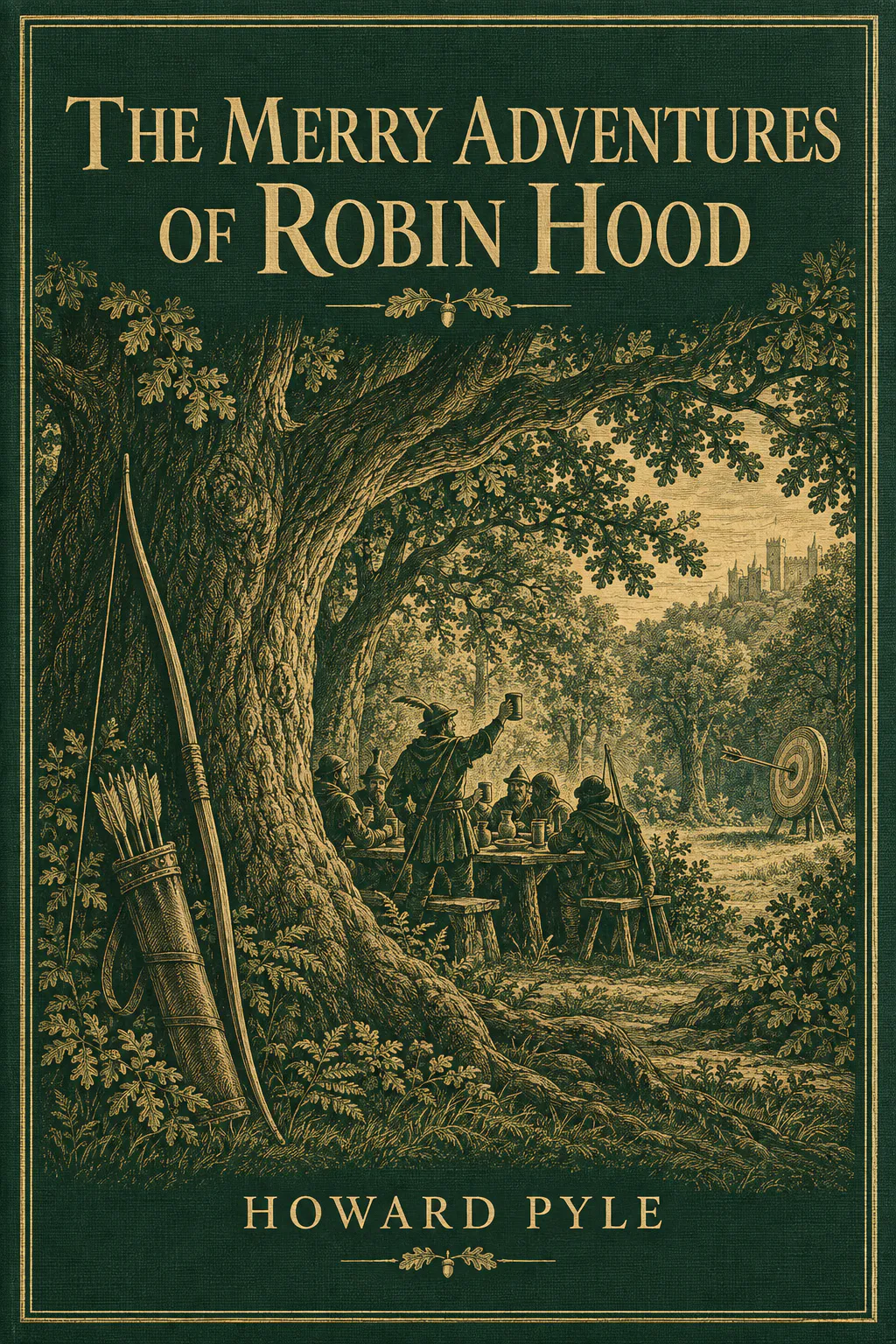 Cover of The Merry Adventures of Robin Hood