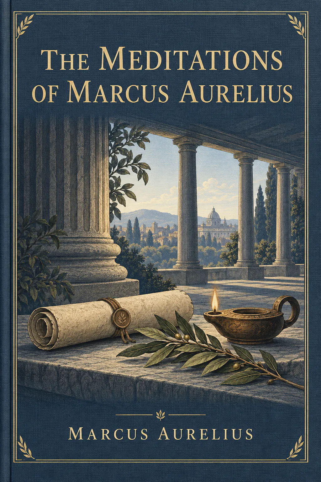 Cover of The Meditations of the Emperor Marcus Aurelius Antoninus: A new rendering based on the Foulis translation of 1742
