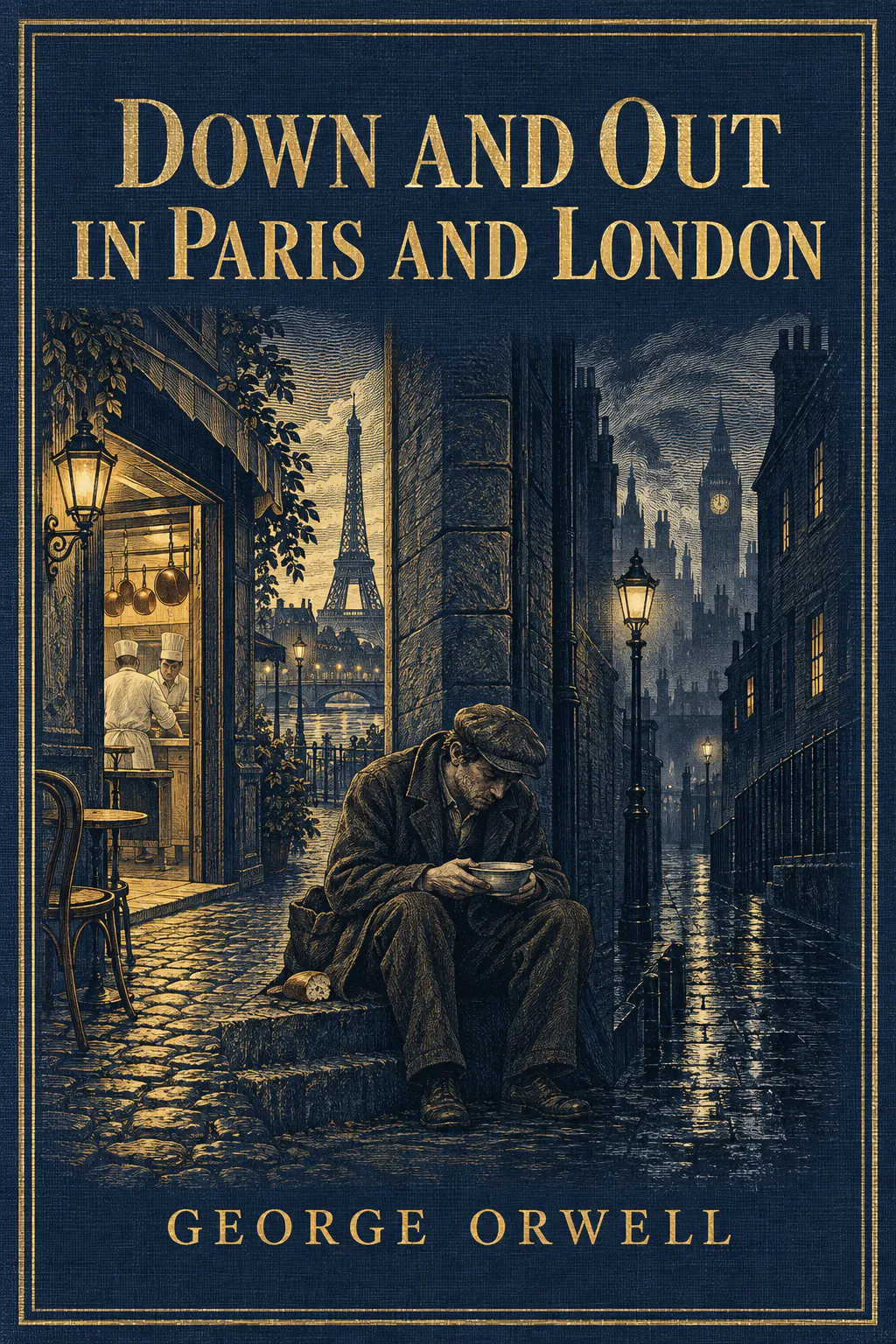Cover of Down and Out in Paris and London