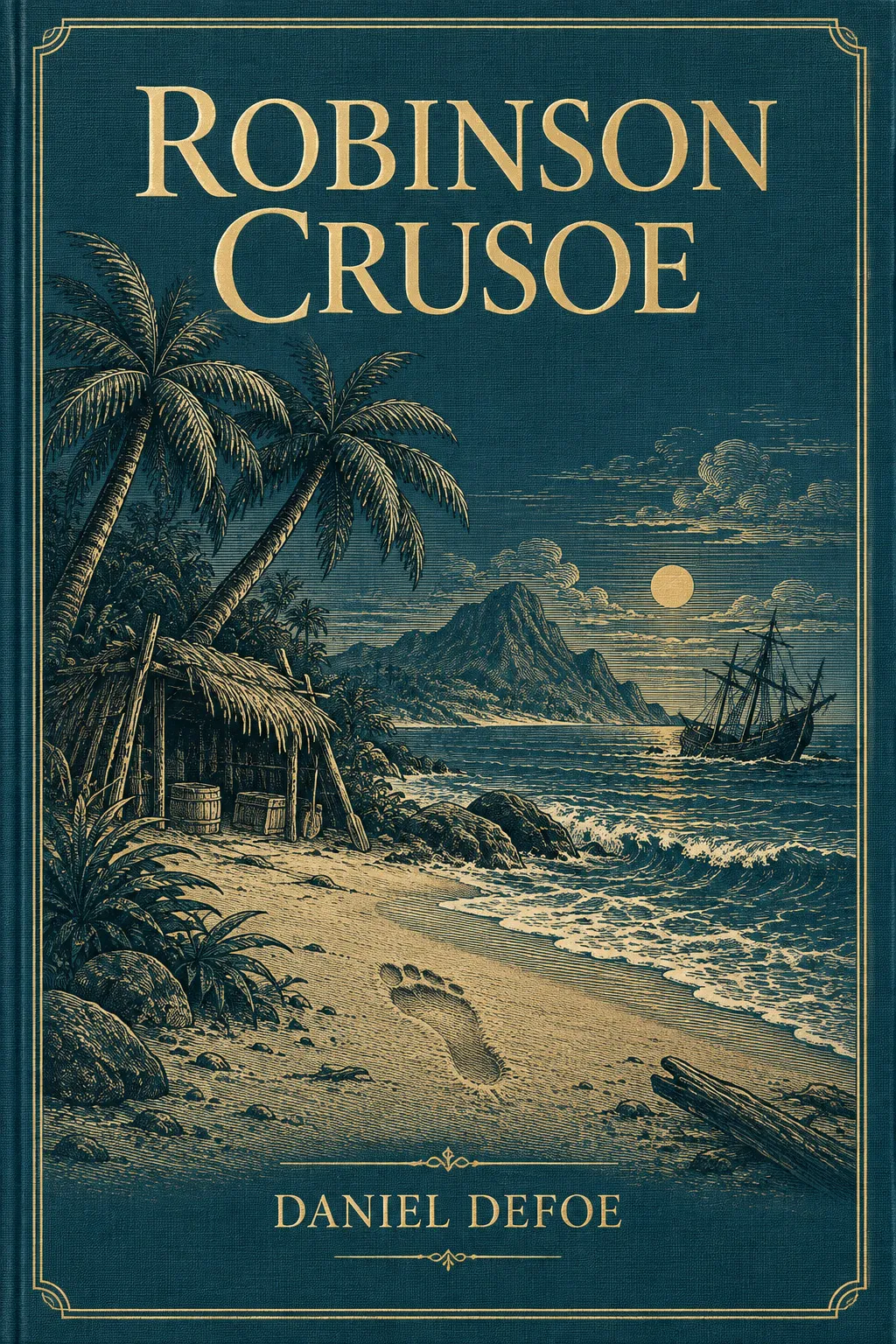 Cover of The Life and Adventures of Robinson Crusoe