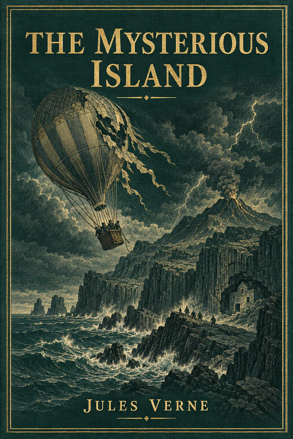 Cover of The Mysterious Island